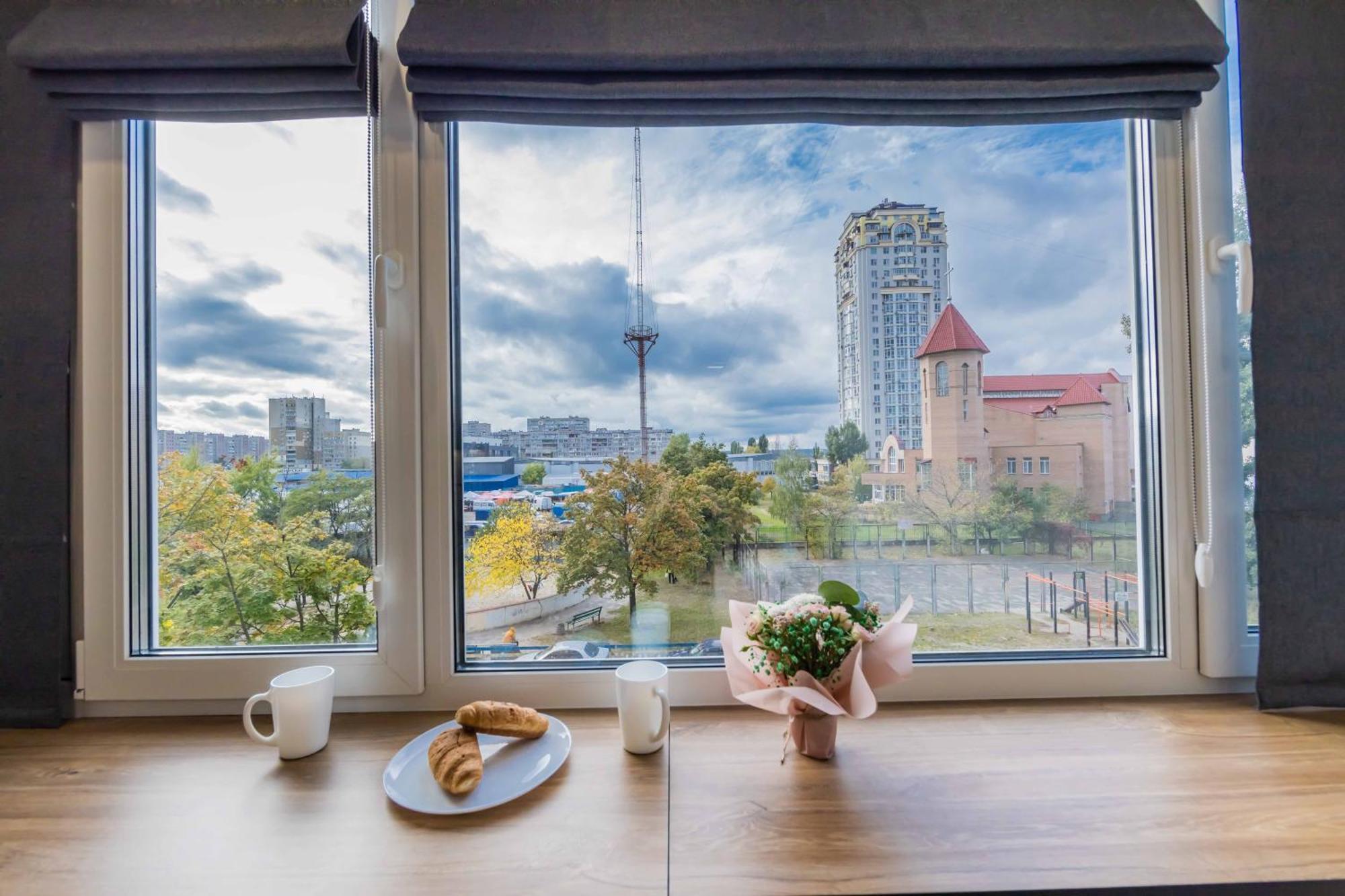 Cityapartments Kyiv Heroiv Dnipra Екстериор снимка